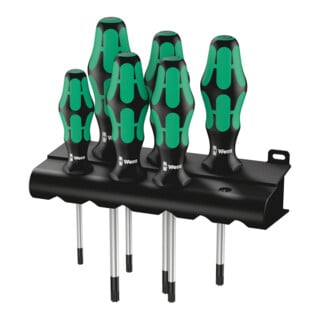 Wera 367/6 TX Schroevendraaierset Kraftform Plus + houder