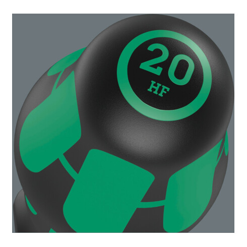 Wera 367/7 TORX HF Kraftform Plus Schraubendrehersatz mit Haltefunktion + Rack, 7-teilig