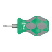 Wera 368 Stubby Schraubendreher für Innen-Vierkantschrauben 25 mm