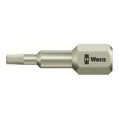 Wera 3840/1 TS 6KT-Bits, Edelstahl, Schlüsselweite (zöllig) 3/32", Länge 25 mm