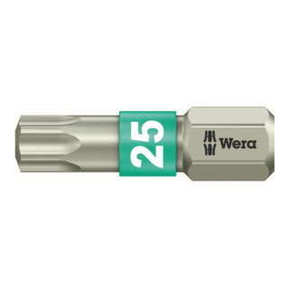 Wera 3867/1 TORX-Bit, Edelstahl, Länge 25 mm