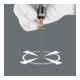 Wera 3888/4/1 K Rapidaptor Universalhalter, Edelstahl
