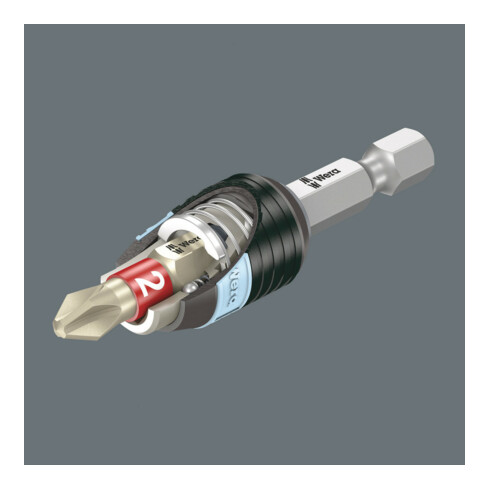 Wera 3888/4/1 K Rapidaptor universele bithouder, RVS