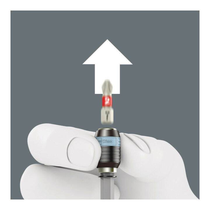 Wera 3888/4/1 K Rapidaptor universele bithouder, RVS