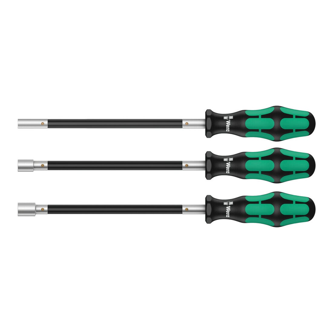 Wera 391/3 Schlauchklemmen-Schraubendrehersatz, 3-teilig