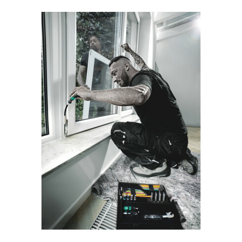 Wera 393 S Bit-handhouder extra slim met flexibele schacht