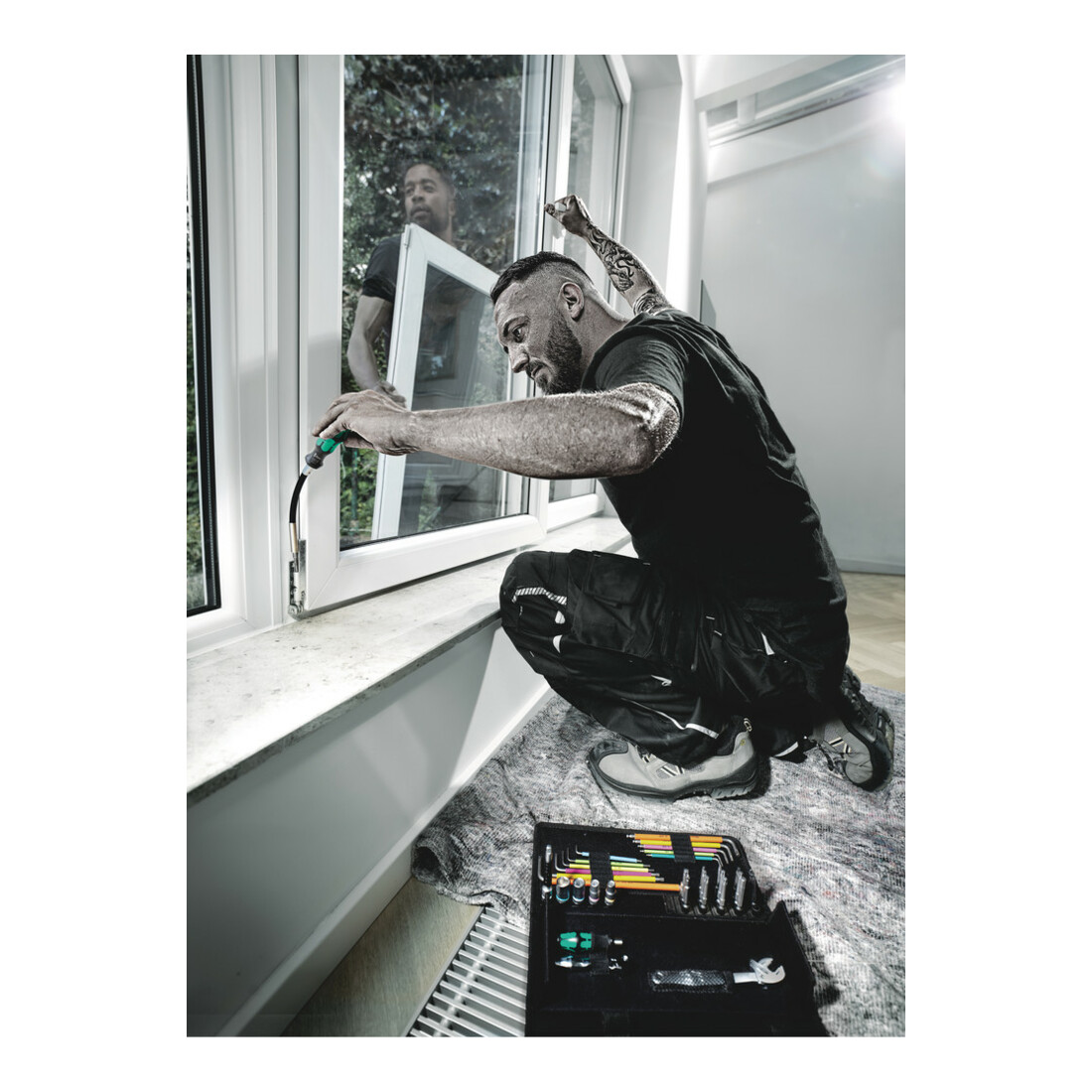 Wera 393 S Bit-handhouder extra slim met flexibele schacht