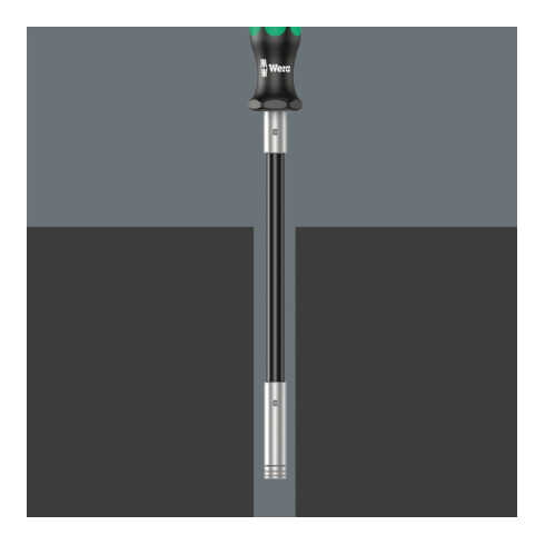 Wera 393 S Bit-handhouder extra slim met flexibele schacht