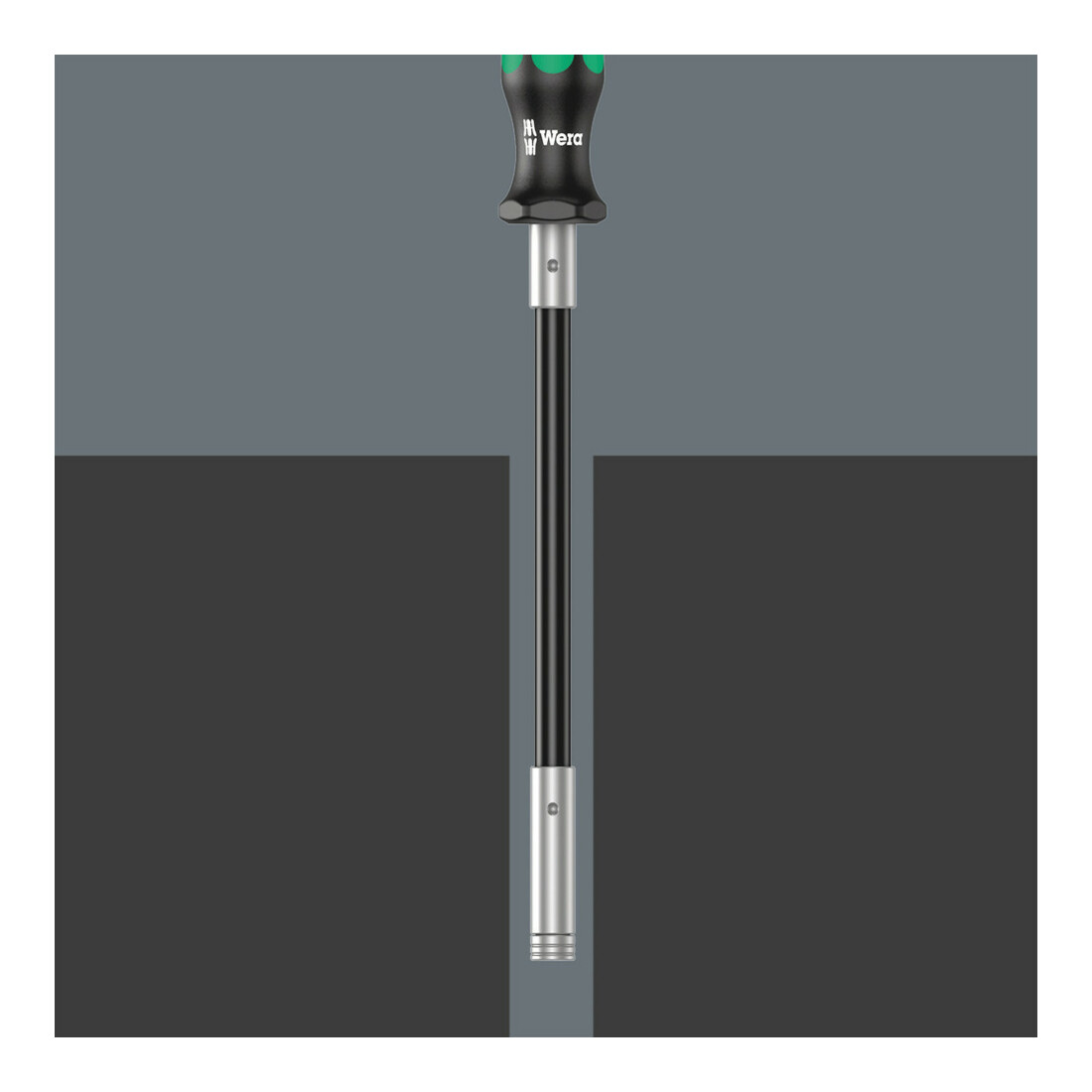 Wera 393 S Bit-handhouder extra slim met flexibele schacht