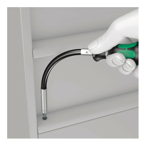 Wera 393 S Bit-handhouder extra slim met flexibele schacht