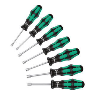Wera 395 HO/7 SM Steckschlüssel-Schraubendrehersatz