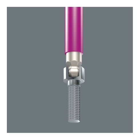 Wera 3950/9 Hex-Plus Multicolour HF Stainless 1 stiftsleutelset, metrisch, RVS, met vasthoudfunctie
