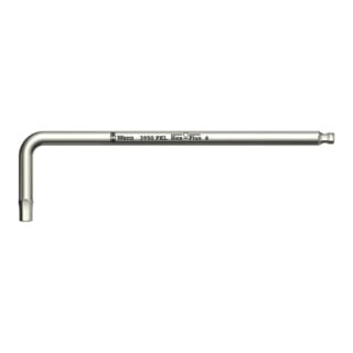 Wera 3950 PKL Winkelschlüssel, metrisch, Edelstahl, 6 x 172 mm
