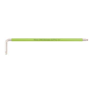 Wera 3950 SPKL Multicolour Imperial Winkelschlüssel, zöllig, Edelstahl, 3/32 Zoll x 112 mm