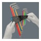 Wera 3967/9 TX SXL Multicolour HF Stainless 1 Winkelschlüsselsatz mit Haltefunktion, Edelstahl, 9-teilig