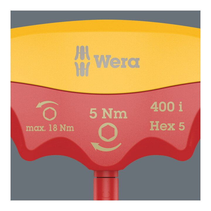Wera 400 i VDE geïsoleerde Hex Draaimoment-indicator