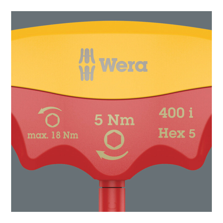 Wera 400 i VDE geïsoleerde Hex Draaimoment-indicator