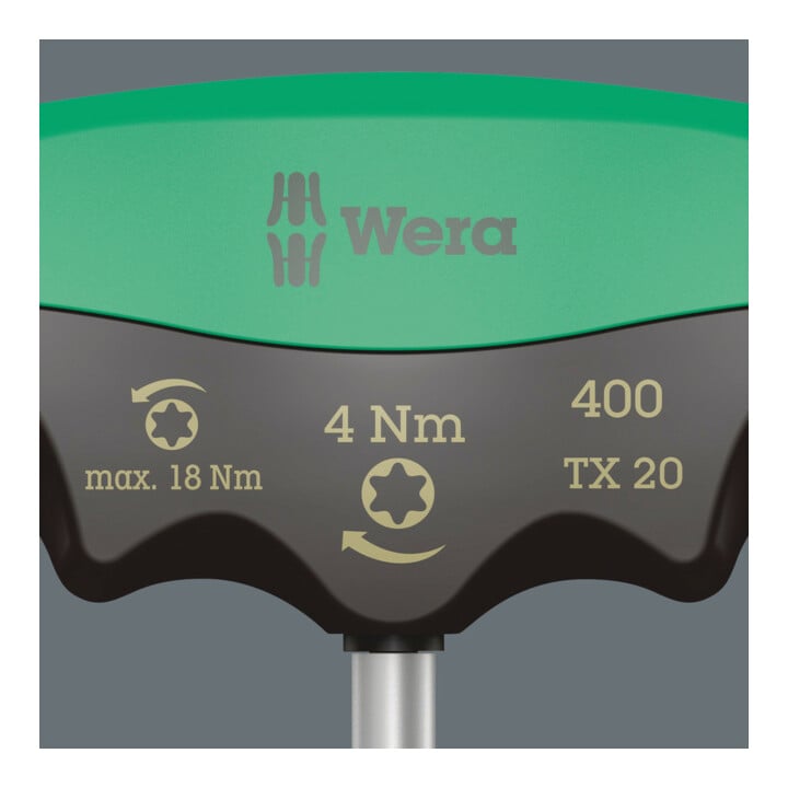 Wera 400 TX Drehmomentindikator, TX 20 x 4,0 Nm