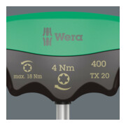 Wera 400 TX Drehmomentindikator, TX 25 x 5,0 Nm-5