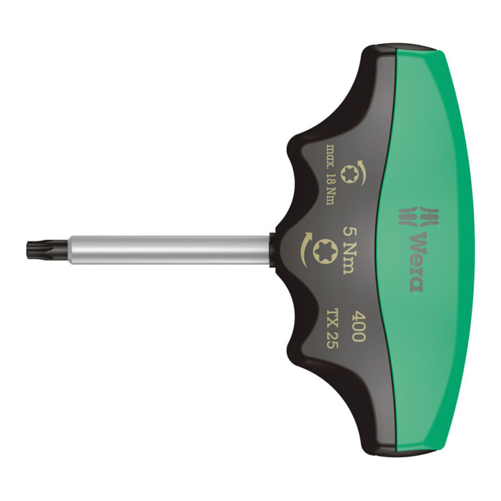 Wera 400 TX Drehmomentindikator, TX 25 x 5,0 Nm