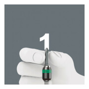 Wera 416 R Quergriff-Bits-Handhalter mit Rapidaptor Schnellwechselfutter, 1/4" x 45 mm-2