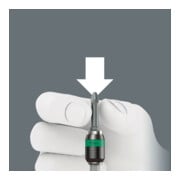 Wera 416 R Quergriff-Bits-Handhalter mit Rapidaptor Schnellwechselfutter, 1/4" x 45 mm-4