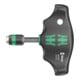 Wera 416 R Quergriff-Bits-Handhalter mit Rapidaptor Schnellwechselfutter, 1/4" x 45 mm
