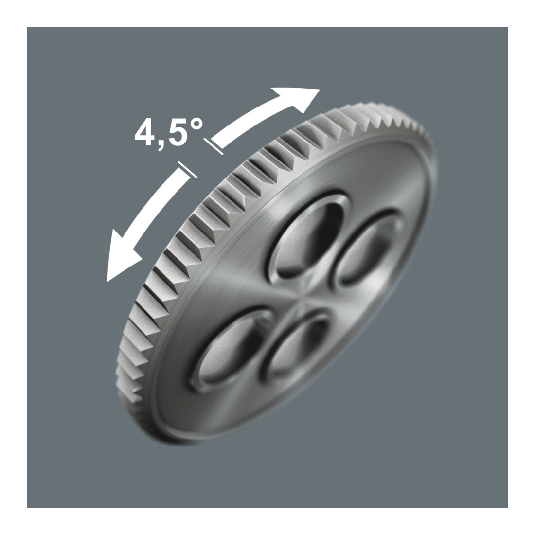 Wera 416 RA Quergriff-Bits-Handhalter mit Ratschenfunktion und Rapidaptor Schnellwechselfutter, 1/4" x 45 mm
