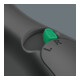 Wera 416 RA Quergriff-Bits-Handhalter mit Ratschenfunktion und Rapidaptor Schnellwechselfutter, 1/4" x 45 mm