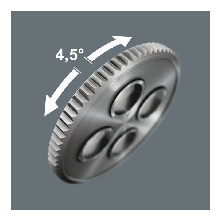 Wera 416 RA Quergriff-Bits-Handhalter mit Ratschenfunktion und Rapidaptor Schnellwechselfutter, 1/4" x 45 mm