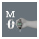 Wera 454/7 HF Set 2 Schraubendrehersatz Quergriff-Schraubendreher Hex-Plus mit Haltefunktion, 7-teilig