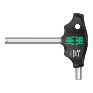 Wera 454 HF Quergriff-Sechskantschraubendreher Hex-Plus mit Haltefunktion, 10 x 100 mm