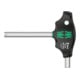 Wera 454 HF Quergriff-Sechskantschraubendreher Hex-Plus mit Haltefunktion, 10 x 100 mm