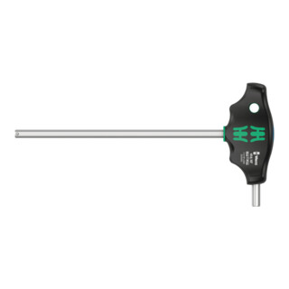 Wera 454 HF Quergriff-Sechskantschraubendreher Hex-Plus mit Haltefunktion, 7 x 200 mm
