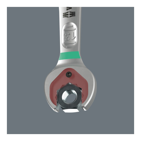 Wera 6000 Joker 11 Set 1 Maul-Ringratschenschlüssel-Satz, 11-teilig