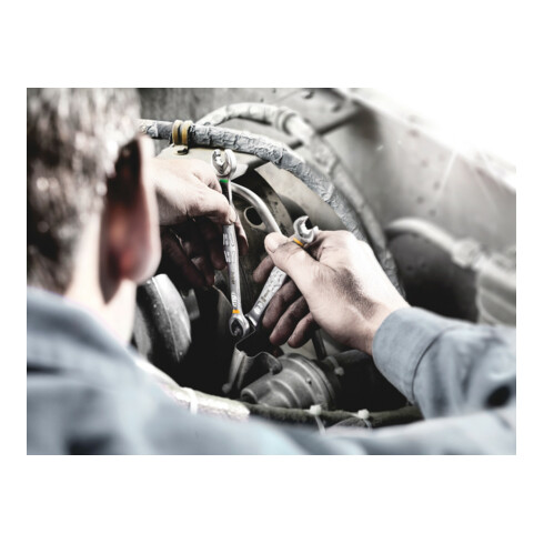 Wera 6000 Joker 11 Set 1 Steek- en ringratelsleutel-set