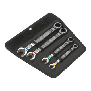 Wera 6000 Joker 4 Set 1 Steek- en ringratelsleutel-set
