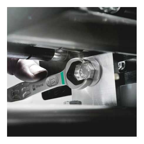 Wera 6000 Joker 8 Imperial Set 1 Steek- en ringratelsleutel-set, inch