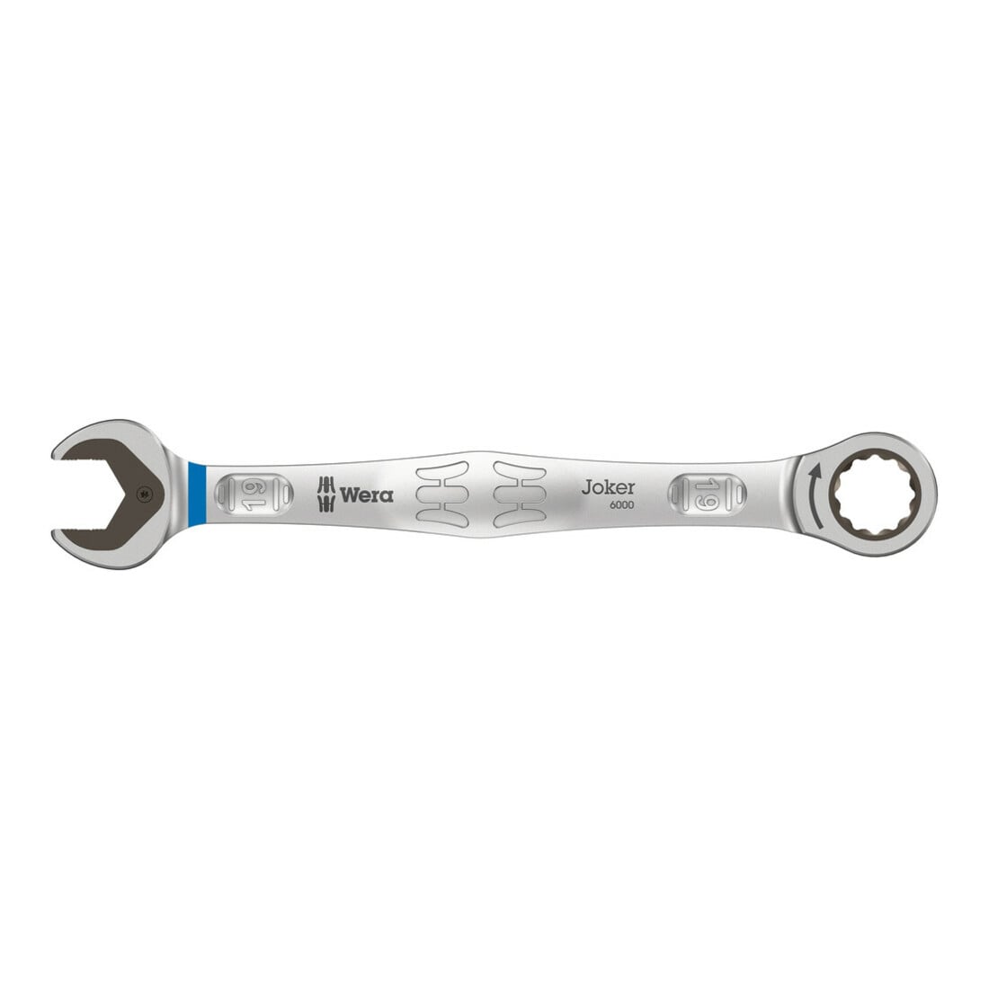 Wera 6000 Joker Maul-Ringratschen-Schlüssel, 19 x 246 mm