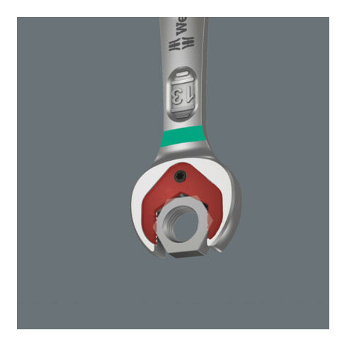 Wera 6000 Joker Maul-Ringratschen-Schlüssel, 19 x 246 mm