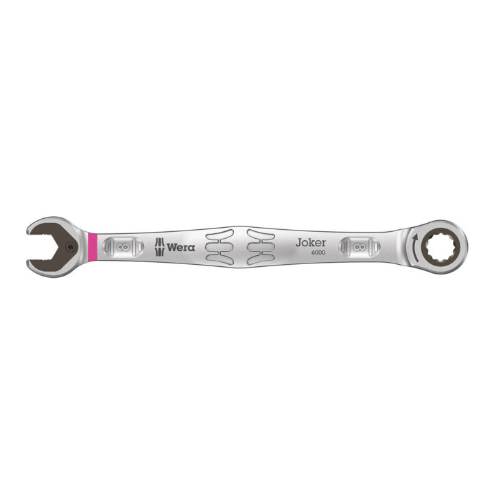 Wera 6000 Joker Maul-Ringratschen-Schlüssel, 8 x 144 mm
