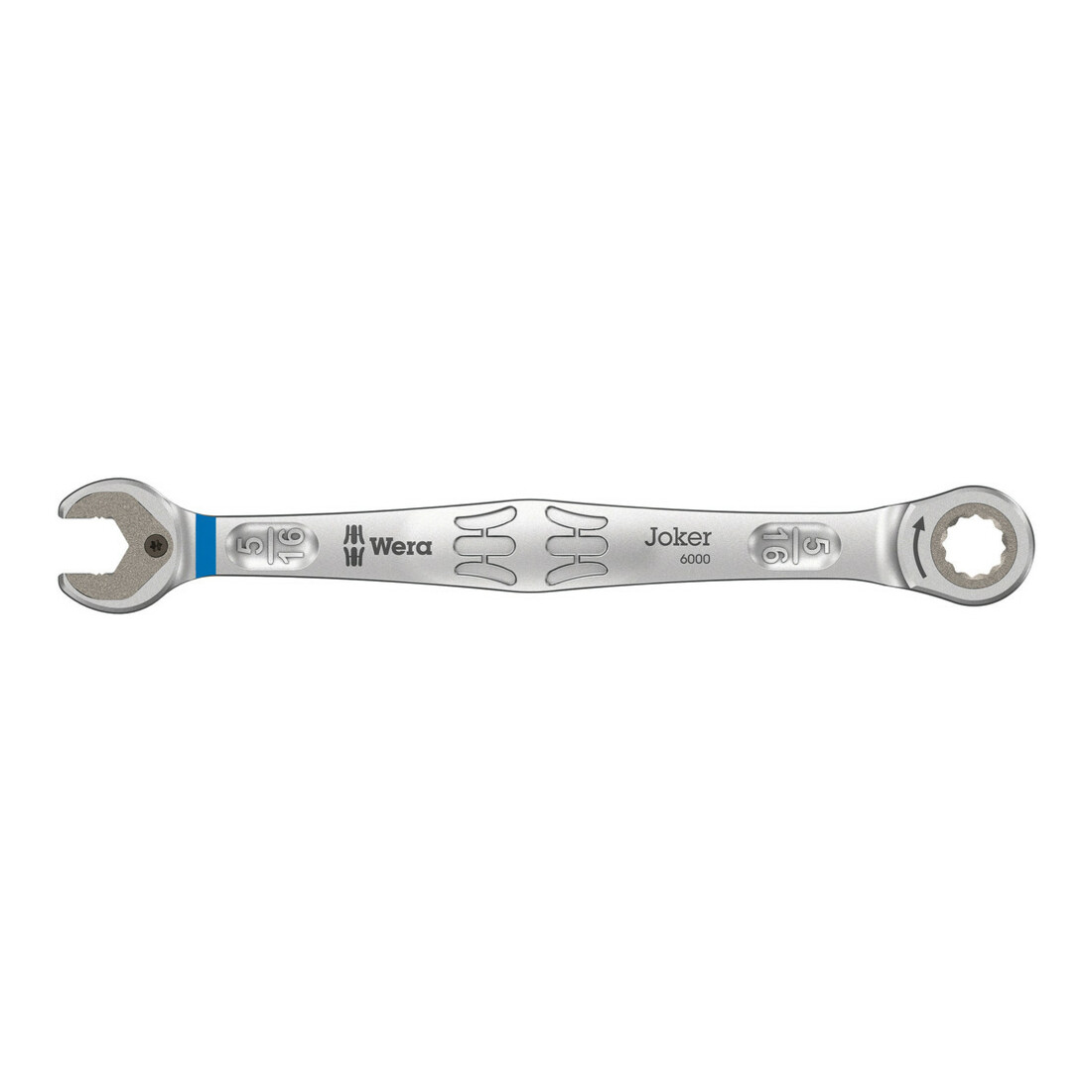 Wera 6000 Joker Maul-Ringratschen-Schlüssel, zöllig, 5/16" x 144 mm