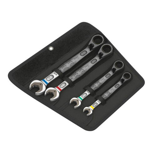 Wera 6001 Joker Switch 4 Set 1 Steek- en ringratelsleutel-set