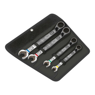 Wera 6001 Joker Switch 4 Set 1 Steek- en ringratelsleutel-set