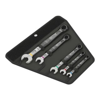 Wera 6003 Joker 5 Imperial Set 1 Ringmaulschlüssel-Satz, zöllig, 5-teilig