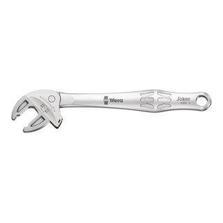 Wera 6004 Joker L Clé à fourche auto-ajustable, 16-19 x 224 mm
