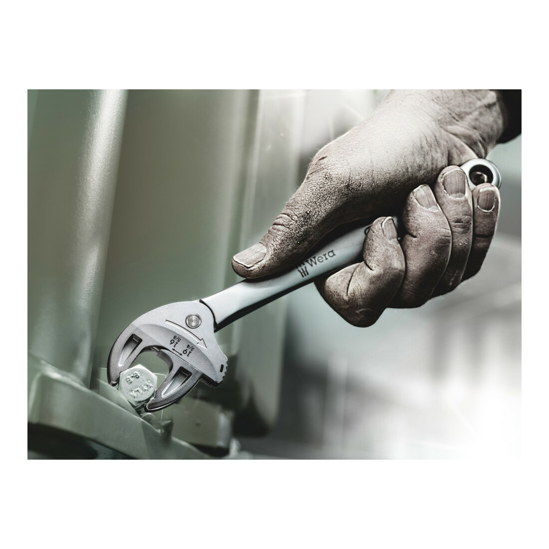 Wera 6004 Joker L Selbstjustierender Maulschlüssel, 16-19 x 224 mm