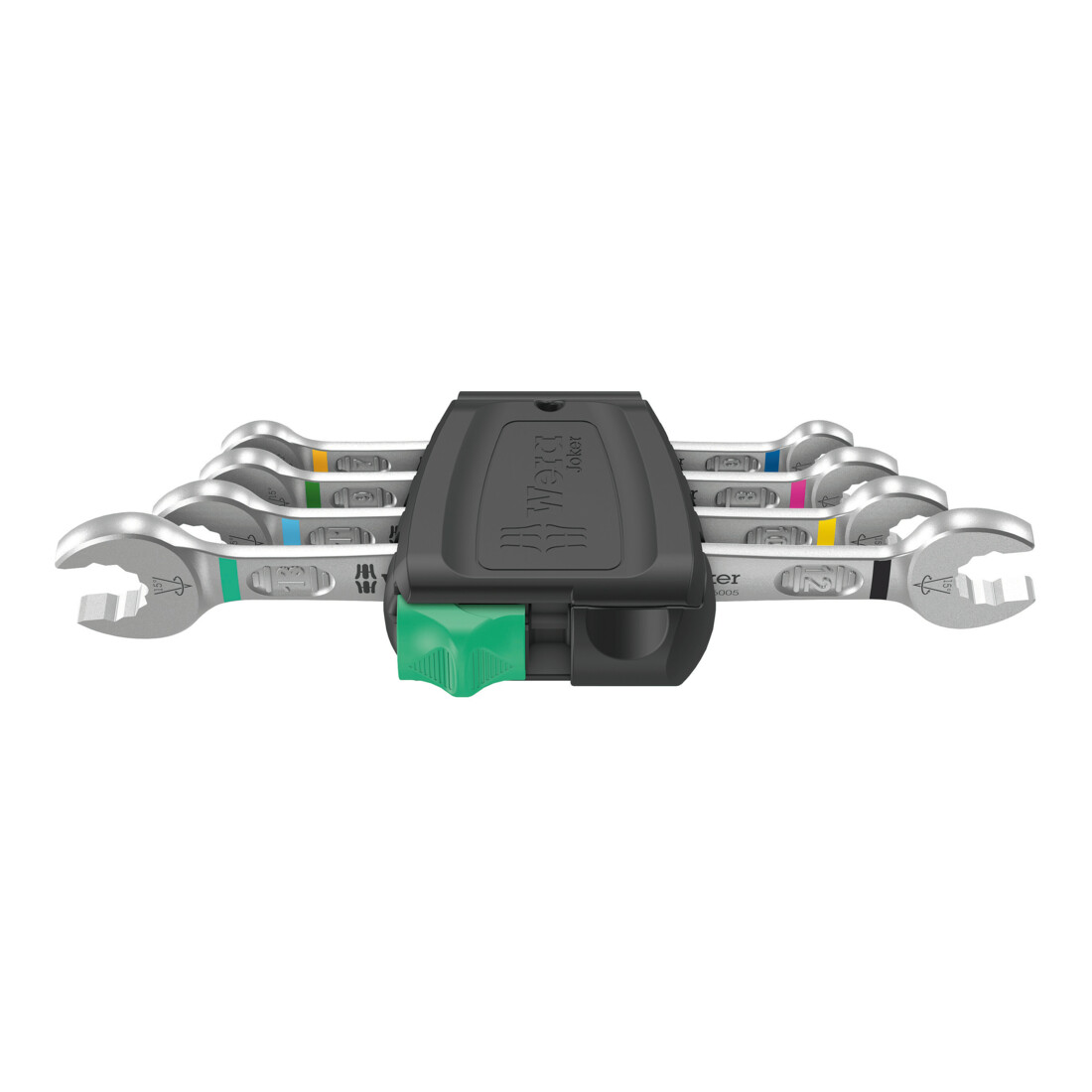 Wera 6005 Joker 4 set 1 dubbele steeksleutelset