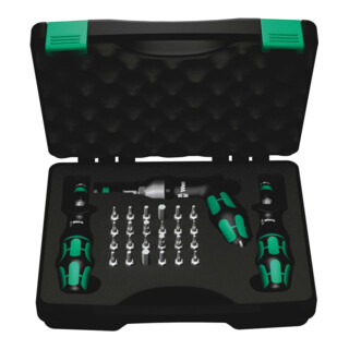 Wera 7440/41/42 Kraftform momentschroevendraaier-set 0,3-6,0 Nm
