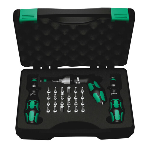 Wera 7440/41/42 Kraftform momentschroevendraaier-set 0,3-6,0 Nm
